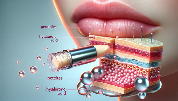 The Science Behind Healthy Lip Balm: How Peptides and Hyaluronic Acid Work Together